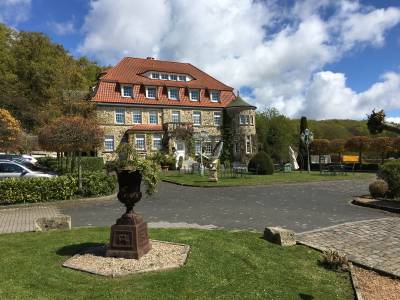 Die frhere Annette von Droste-Hlshoff Jugendherberge in Nottuln, heute Hotel Steverburg