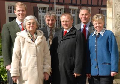 Als Vorsitzender des Vorstandes der CDU-Ortsunion in Darup 