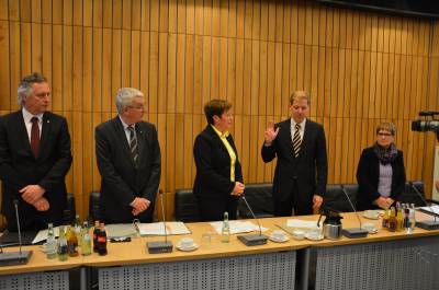 Vereidigung im Kreistag als Landrat am 21.10.2015.